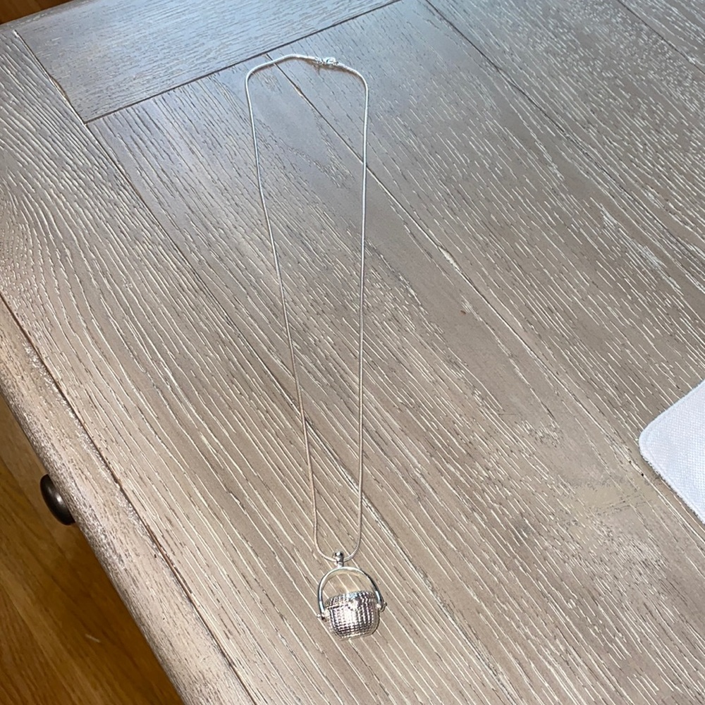 Cape cod basket necklace